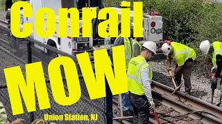 MOW Work at Union Station Tie Replacement