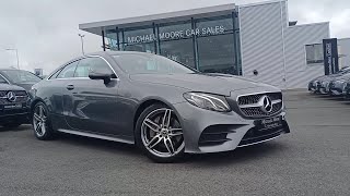 Michael Moore Mercedes-Benz 2018 E-Class E220 D COUPE AMG SPORT AT LOW MILE...