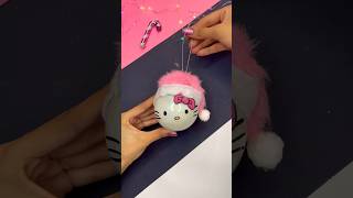 Handmade Hello Kitty Decoration 😍💓 #shorts #craft #diy #tutorial #creative #art #artist #crafts