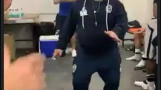 Maradona bailando