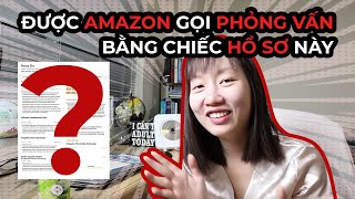 CÔNG KHAI CHIẾC CV XIN VIỆC Ở MỸ VÀ CHUẨN BỊ PHỎNG VẤN AMAZON NGÀNH LẬP TRÌNH