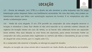 Contrato de locação (bens móveis) - 2ª parte