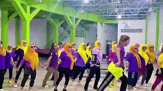 Zumba Kharisma Pallangga...Instruktur Zin Yusran Makassar