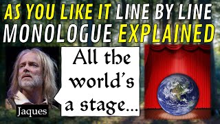 Line by Line: As You Like It, Jaques' "All the world's a stage" (2.7)