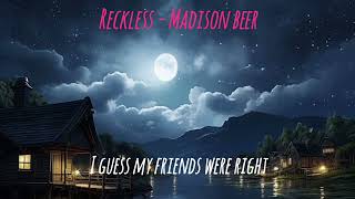 Reckless - Madison Beer | Top Hit Song