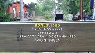 Mitt Stora Byggprojekt - Video 5 - Noggrannhet i avvägningen