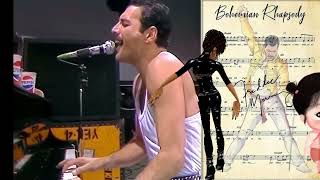 Queen - Wembley stadium London 1985 - Bohemian Rhapsody 2