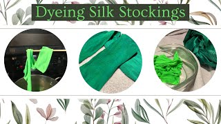 Match The Dress! Silk Stockings - Dye Silk with Jacquard Acid Dye