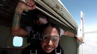 My 1st Sky Dive Experience in Dubai, The Palm