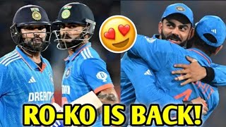 Virat And Rohit Is Back In T20 🔥| India Vs Afganistan Squad | Virat Rohit in T20 | Cricbeast