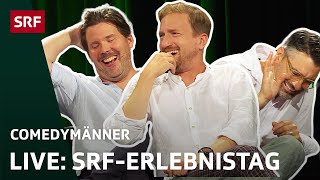 Büsser, Herz und Schweizer Live vom SRF-Erlebnistag | Comedy | Comedymänner - hosted by SRF