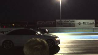 Audi S4 B8 manual REVO Stage 1+ vs Subaru WRX '15