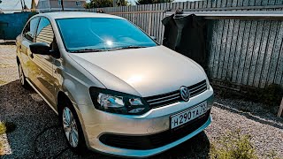 Локальный ремонт арок и порогов  Volkswagen Polo