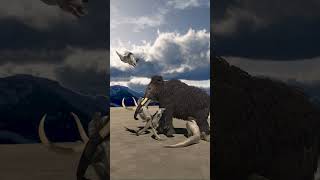 Epic Showdown Komodo Dragon vs Woolly Mammoth