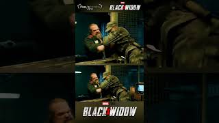 Black Widow -Behind the Magic - VFX Breakdown | CGI & VFX Breakdowns | Behind The Scenes | #Shorts