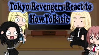 Tokyo Revengers React to HowToBasic || Gacha Club ||