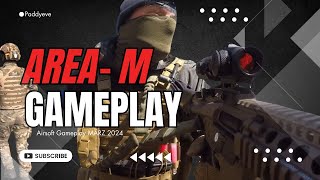 Das erstemal AREA - M  und es LOHNT sich | AIRSOFT Gameplay | Paddyeve