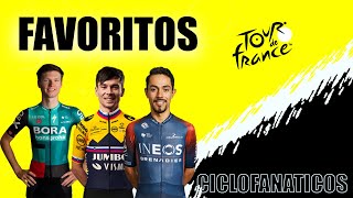 ✅ FAVORITOS para ganar el TOUR DE FRANCIA 2022