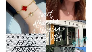 Van Cleef & Arpels Sweet Alhambra Unboxing and Petaling Street, KL Vlog #vancleefarpels #vcaalhambra