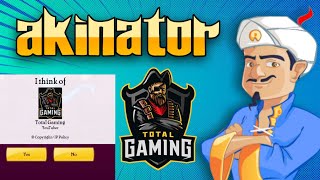 || akinator imagine Ajju bhai || ||akinato vs ajju bhai || || pintu akinator ||