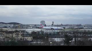 British Airways takeoff from Heathrow airport |Airbus 320|