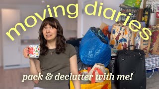 I'M MOVING! Pack & Declutter With Me! 📦 house to home ep 1 🏡