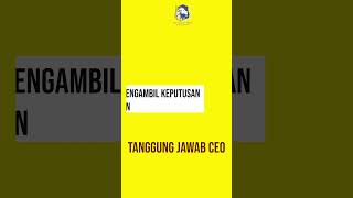 PERUSAHAAN TANPA MEMILIKI CEO TETAP BERJALAN LANCAR!? #shorts