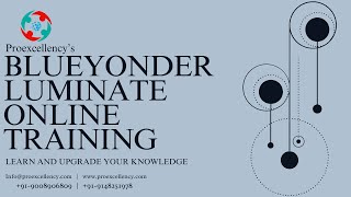 Blue Yonder Luminate : Online & Corporate Training | Course & Certification Tips