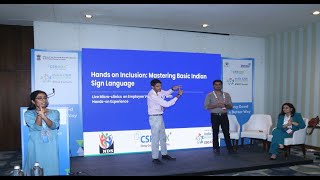 EVP Clinic III: Hands On Inclusion Mastering Indian Sign Language Basics