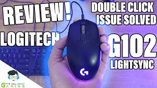 Logitech G102 Lightsync Review | Best Mouse Under 1500 | Double Click Issue Solved