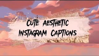 Captions for Instagram🌷 | Aesthetic captions |Instagram bio ideas