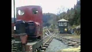 Corris Railway - May 1999 working party. Another "unofficial" working party in May #1