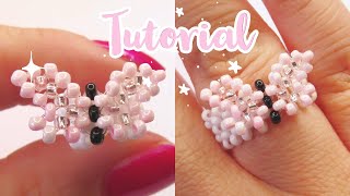 3D Butterfly Ring | DIY Seed Bead Jewelry Tutorial