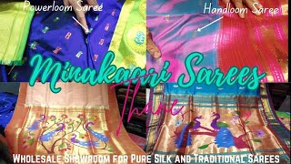 Minakaari Sarees Thane - Part 2 | पैठणी Special| पैठणी चे प्रकार कसे ओळखायचे | Best पैठणी Collection