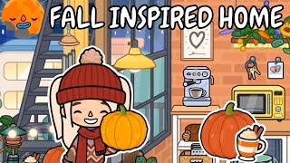 Fall Inspired Downtown Loft 🍂🎃 Toca Boca Fall House Ideas 🌰 TOCA GIRLZ