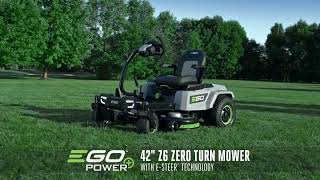 EGO POWER+ 42" Z6 Zero Turn Mower With E-STEER™ Technology | ZT4205S | Features