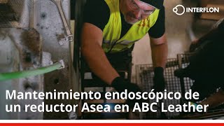 Mantenimiento endoscópico a un reductor Asea en ABC Leather