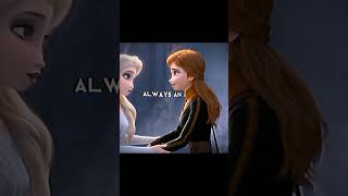 Always an angel, never a god ~ Anna&Elsa  edit #foryou #disney #frozen