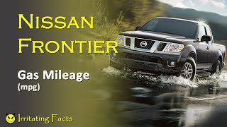 2021 Nissan Frontier gas mileage