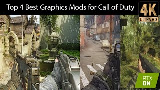 Top 4 Best Graphics Mods for Call of Duty - Ultra Realistic Graphics - Ray Tracing