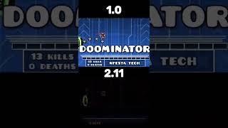 "Ultra Violence" VS 1.0 version! #geometrydash #gaming #challenge #music #gd #demon #satisfying