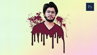 Dripping Effect | Splatter Effect | Photoshop Editing Tutorial | ARStudio | 2021