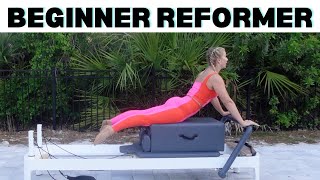 45 MIN BEGINNER REFORMER PILATES // How To Do Reformer Pilates