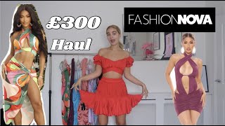 £300 SUMMER FASHION NOVA HAUL! MY HOLIDAY CLOTHES