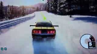 ford shelby gt500 trailblazer on a dirt 3 snow event