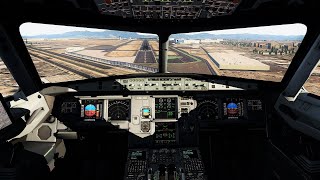 NEW BSS Sound Pack for Toliss A321 | Phoenix to Burbank | Cool and Fast Approach (X-Plane 11)