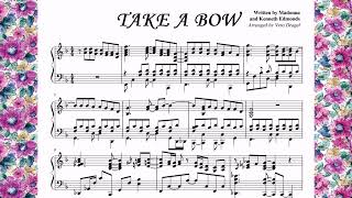 Take a Bow - Madonna ● Piano Version with PDF