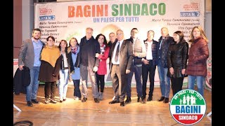 Comizio in piazza Garibaldi della lista "Un Paese Per Tutti"