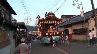 鬼石夏祭り 2018 本町区の山車