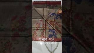 PURE TUSSAR Desi Silk Digital Printed Saree#shorts#short#saree#shortvideo#speedup#music #dance#funny